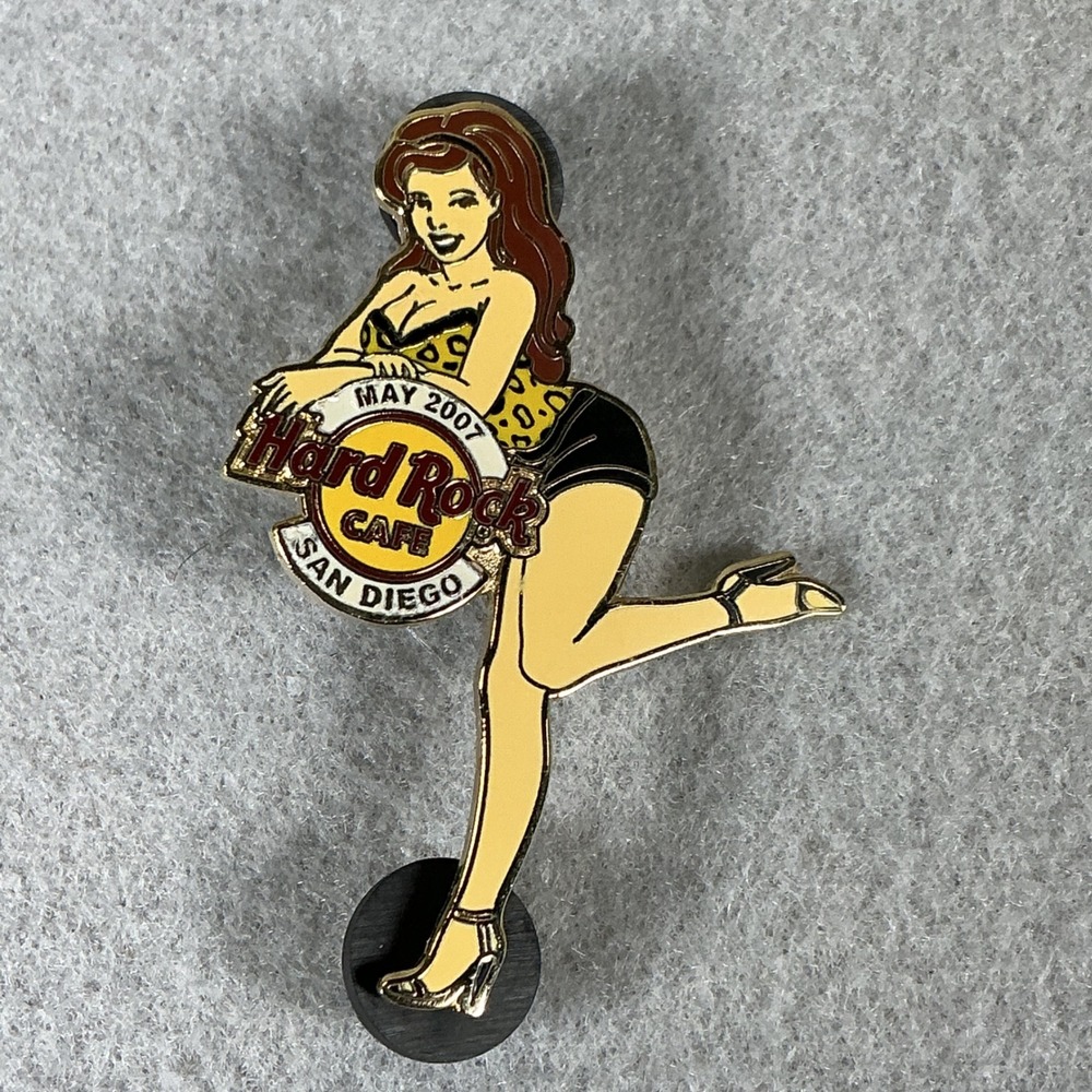 Hard Rock Cafe San Diego 2007 Pin Girl Limited Edition 300 New